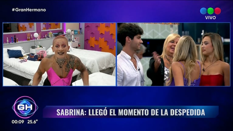 La explosiva reacción de Furia en plena eliminación de Sabrina Cortez de Gran Hermano 2023: “Gente son...”