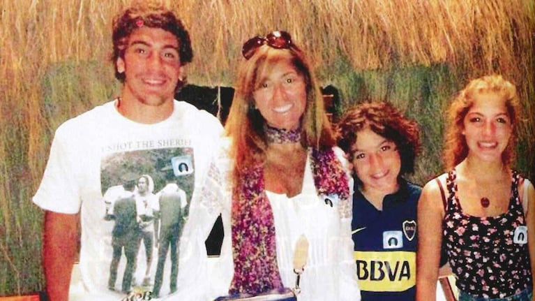 La familia Bulat en Estados Unidos. (Foto: revista Caras)