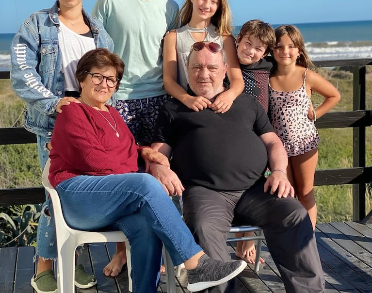 La familia Cubero (Foto: Instagram/@fabiancuberooficial).