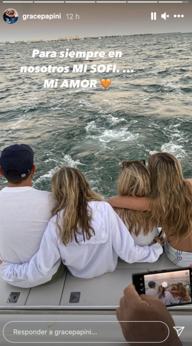 La familia de Sofía Sarkany arrojó sus cenizas al mar a un mes de su muerte: "Te soltamos para que navegues en la inmensidad”