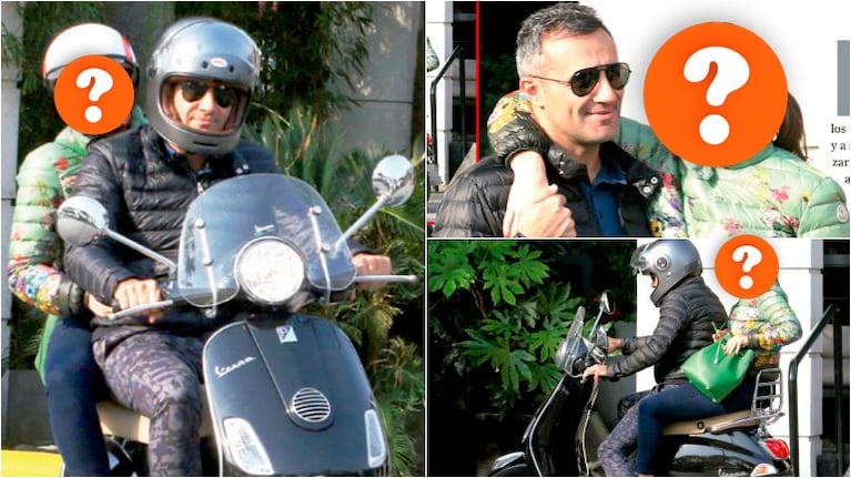 La famosa conductora que pasea en moto con su marido. Foto: Paparazzi