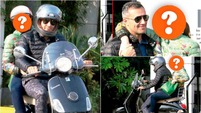 La famosa conductora que pasea en moto con su marido. Foto: Paparazzi