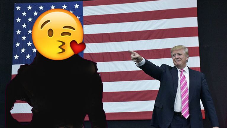 La famosa que dijo: "Me encanta Donald Trump". 