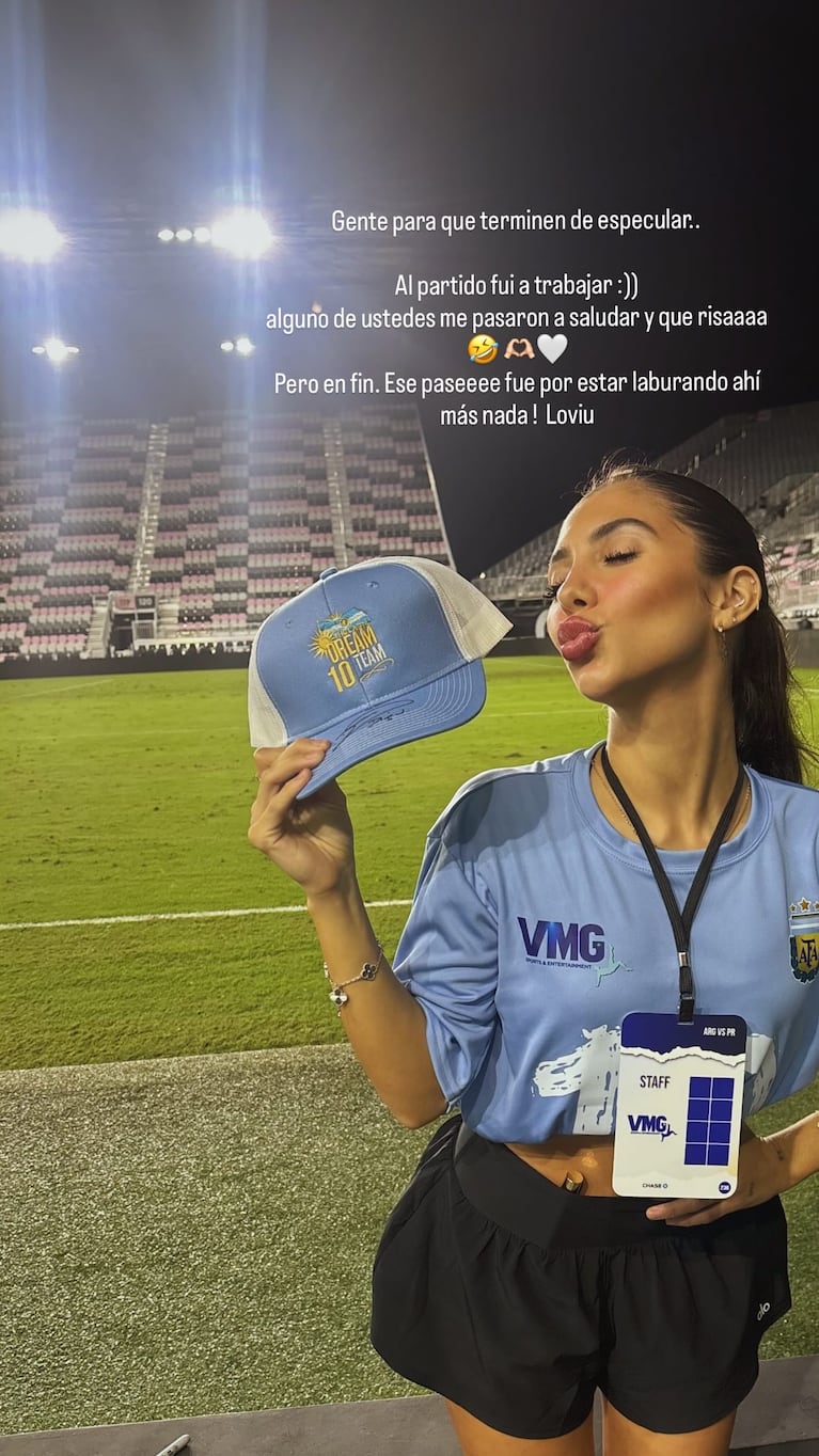 La fan de Lautaro Martínez. (Foto: @agusskogan)