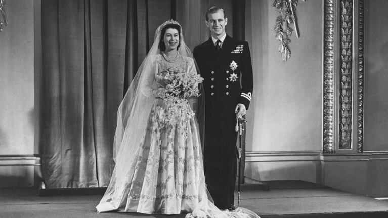 La fastuosa boda de Elizabeth II y el Príncipe Philip
