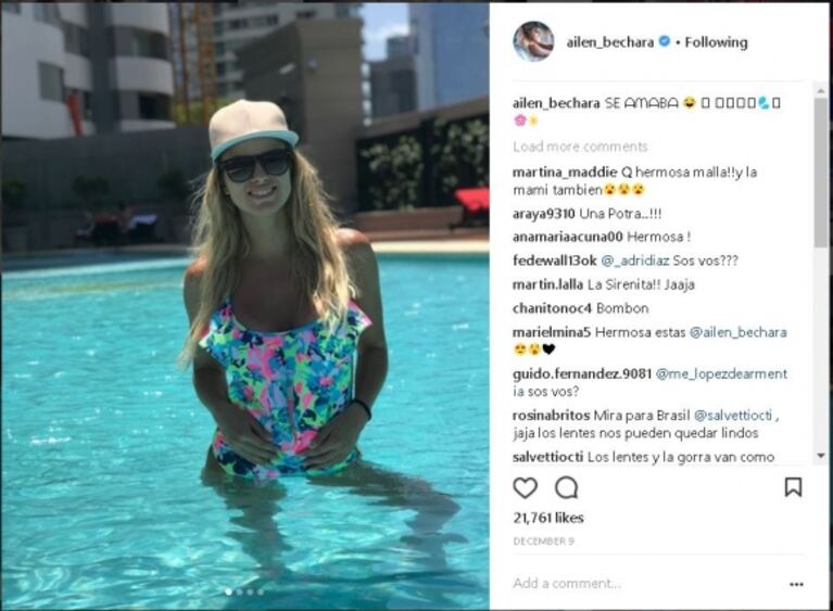 La felicidad de Ailén Bechara, futura mamá primeriza: "Hoy vi a mi bebito por primera vez y cómo se movía; ¡estoy que muero de amor!"