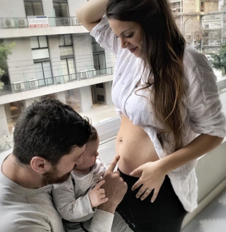La felicidad de Belu Lucius al anunciar que está embarazada de su segundo hijo: "Es un regalo del universo"