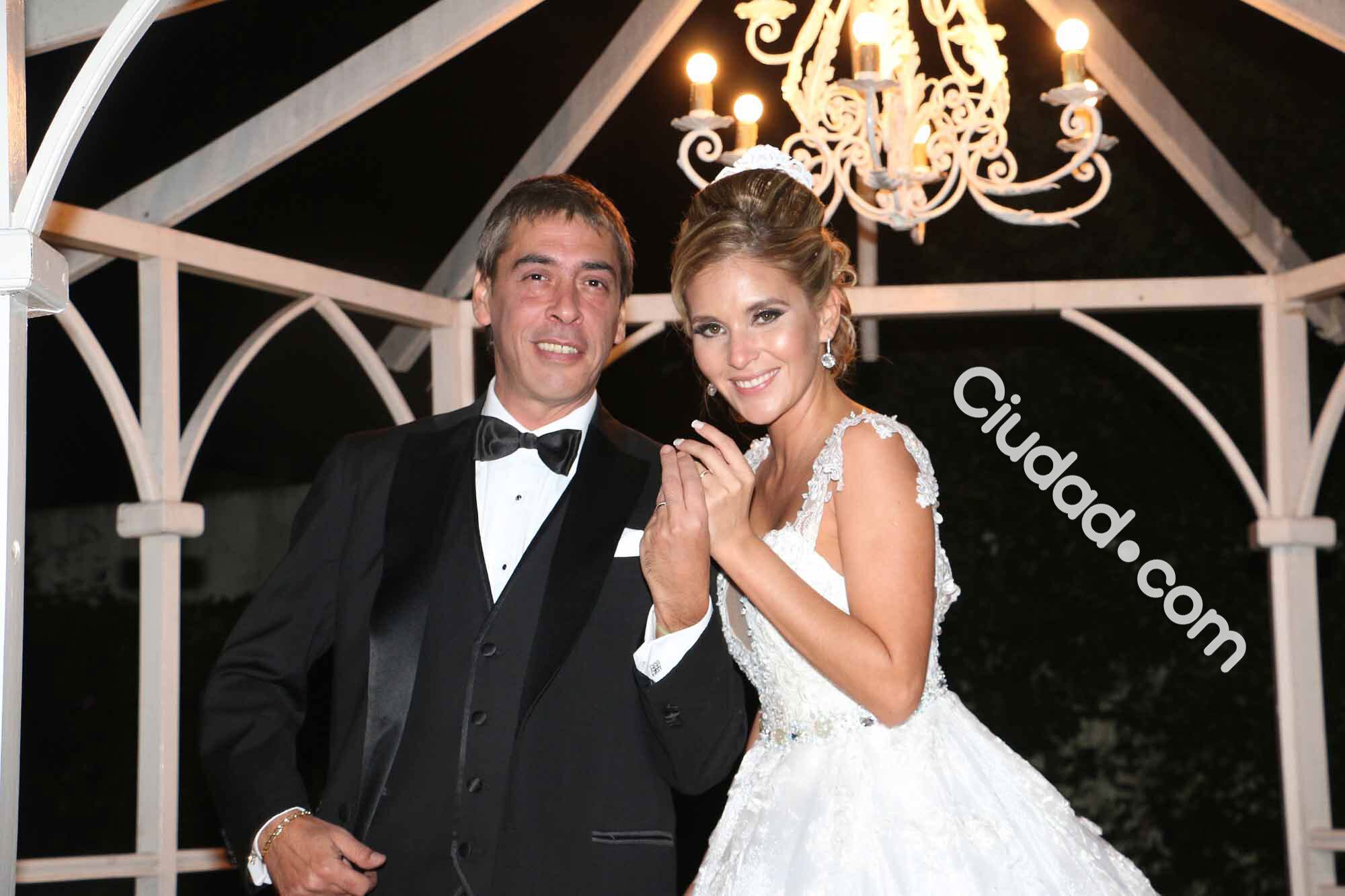 La fiesta de casamiento de René Bertrand con Belén Giménez con famosos invitados (Fotos: Movilpress)