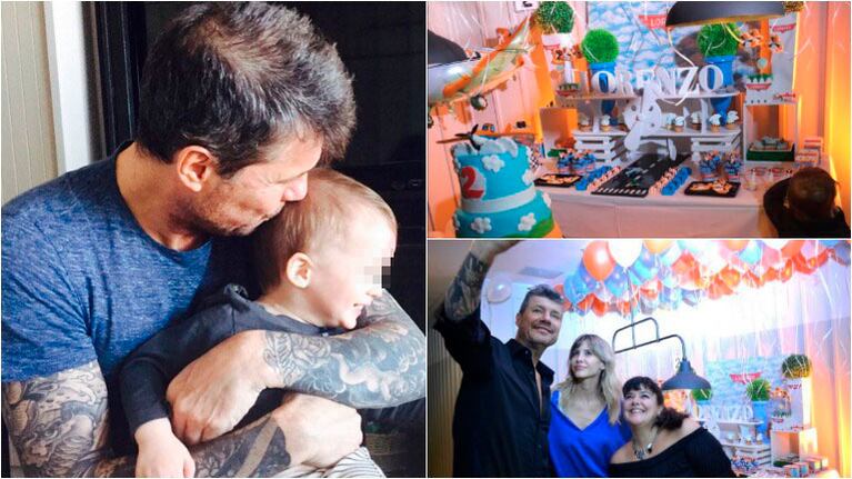 La fiesta de cumpleaños de Lolo Tinelli. Foto: Twitter