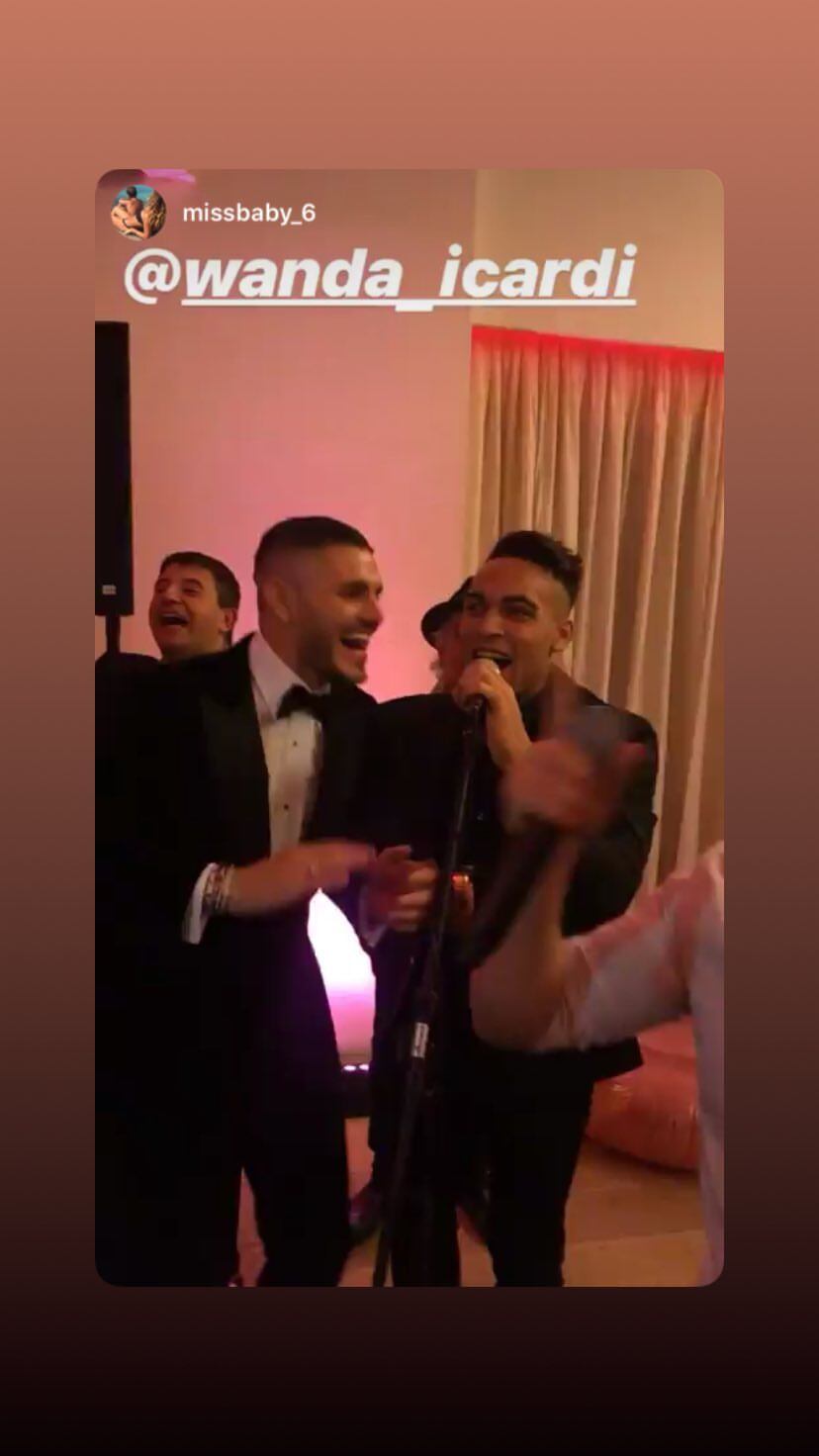 La fiesta de cumpleaños de Wanda Nara por sus 32. Foto: Instagram Stories