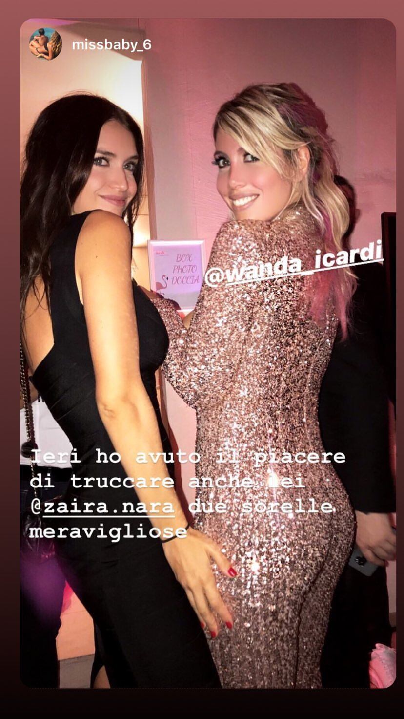 La fiesta de cumpleaños de Wanda Nara por sus 32. Foto: Instagram Stories