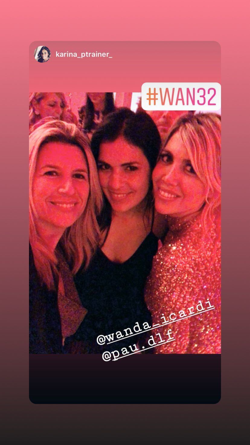 La fiesta de cumpleaños de Wanda Nara por sus 32. Foto: Instagram Stories