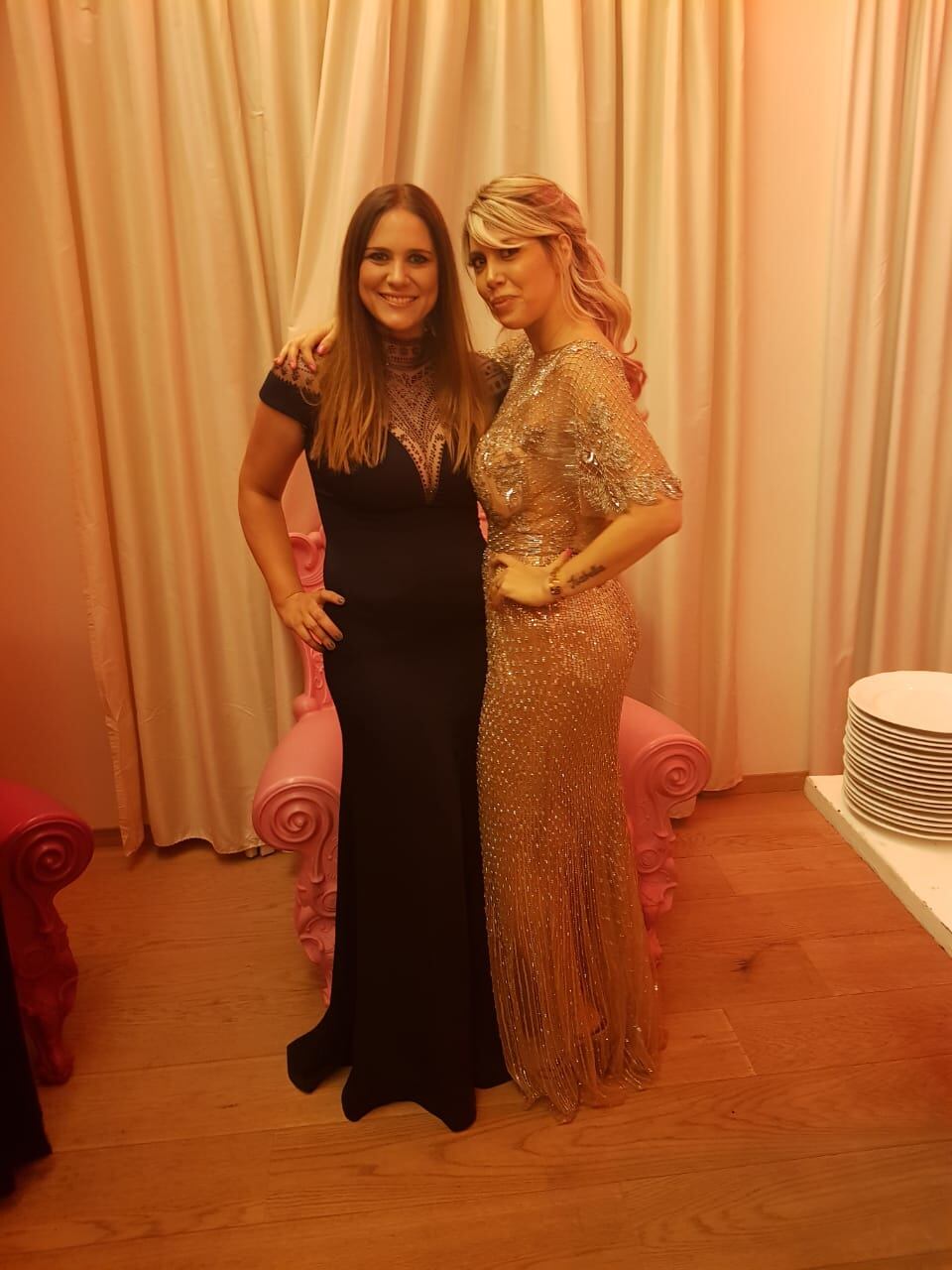 La fiesta de cumpleaños de Wanda Nara por sus 32. Foto: Instagram Stories