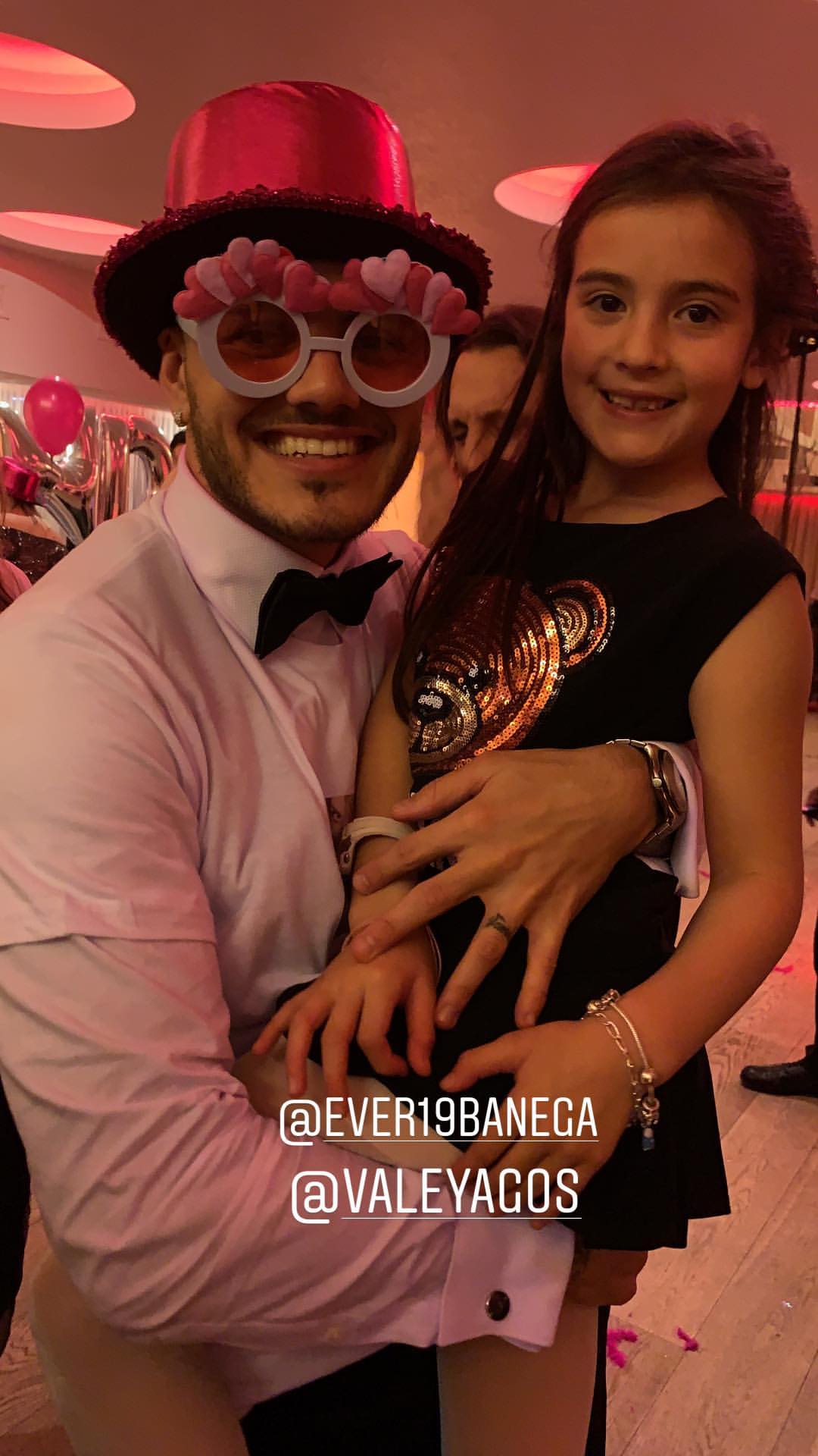 La fiesta de cumpleaños de Wanda Nara por sus 32. Foto: Instagram Stories