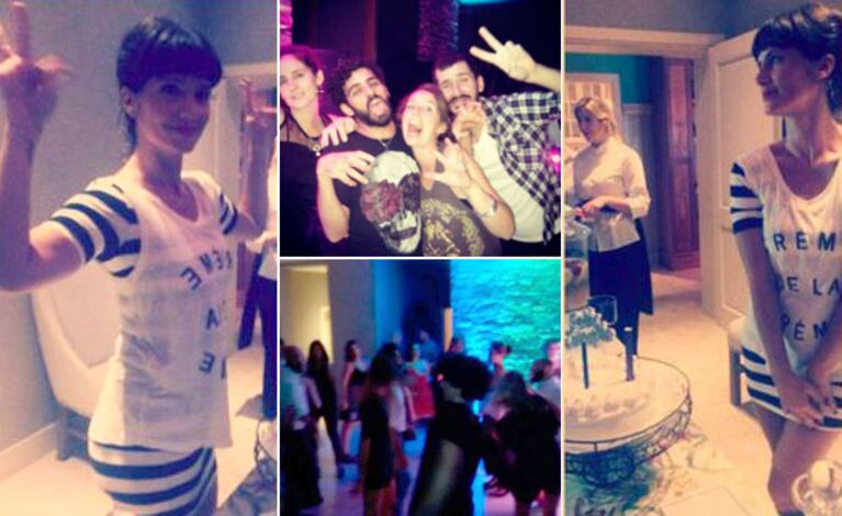 La fiesta por los 37 años de Griselda Siciliani. (Foto: Instagram)