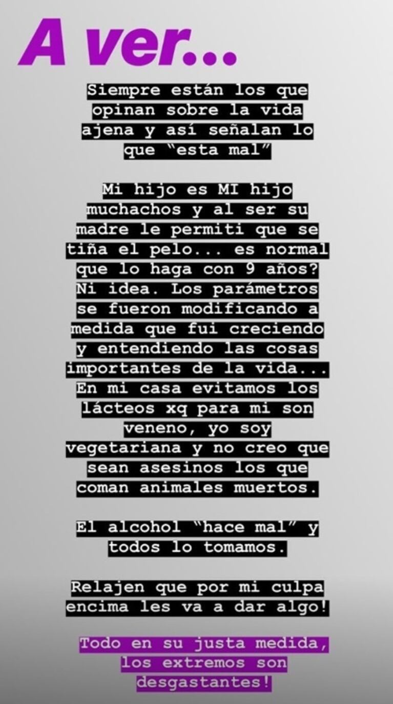 La filosa publicación de Gianinna Maradona alusiva al Diez: "Pensé que mi viejo era el único, pero no..."