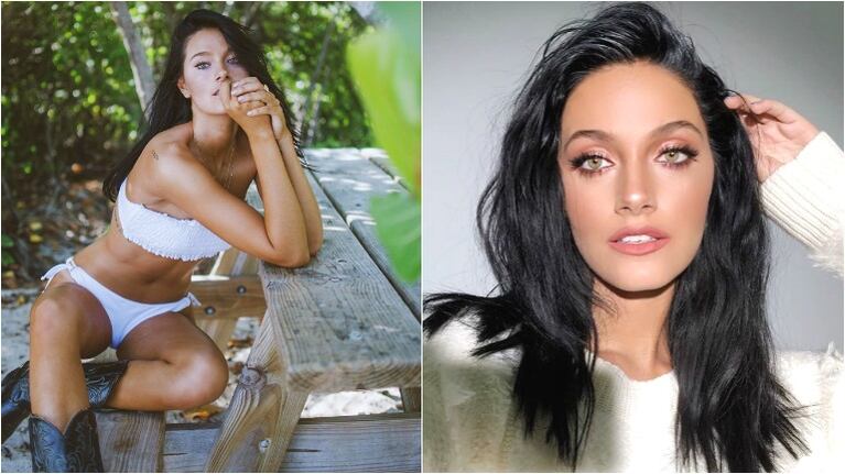 La firme postura de Oriana Sabatini tras una crítica de una seguidora (Fotos: Instagram)