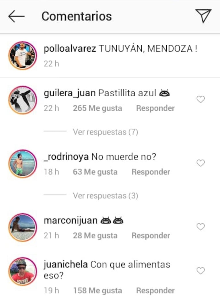 La foto "abultada" del Pollo Álvarez… ¡y la respuesta de su novia!: "Te dije que no daba ponerte una media"