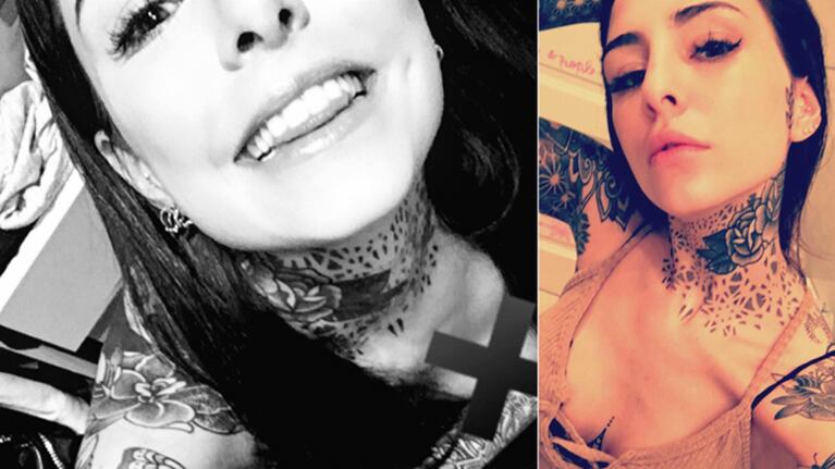 La foto autocensurada de Cande Tinelli en Instagram (Foto: Instagram)