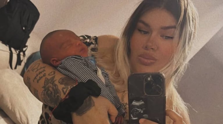 La foto de Amadeo, el hijo de Morena Rial, que sorprendió a todos en redes sociales. CRÉDITO: Instagram/@moreerialok