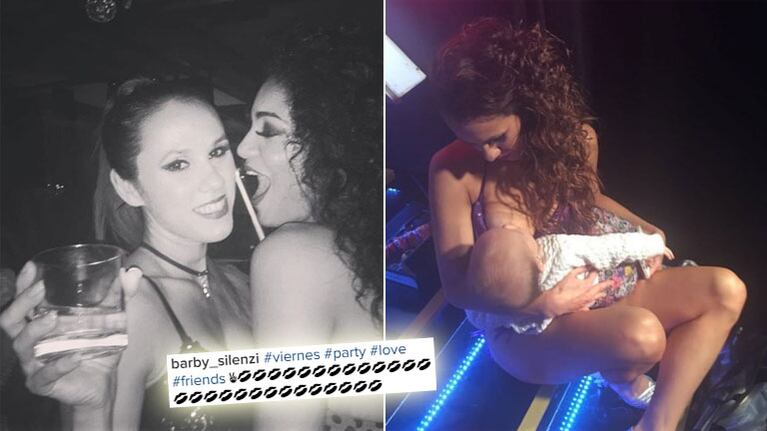 La foto de Barby Silenzi que desató una fuerte polémica en las redes sociales. (Foto: Instagram)
