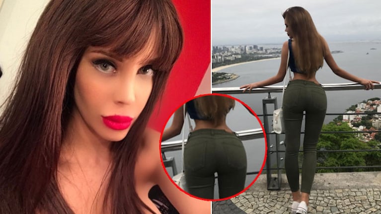 La foto de Charlotte Caniggia mostrando la cola y su cintura de avispa que revolucionó la redes: ¿abusó del...