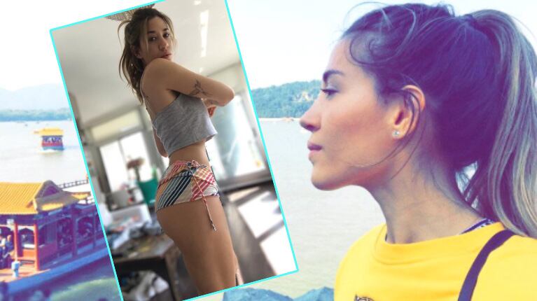 La foto de Jimena Barón recién despierta, sin filtro y sin maquillaje (Fotos: Instagram)