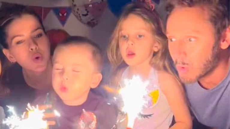 La foto de la China Suárez, Pampita y Benjamín Vicuña en el cumpleaños de Amancio