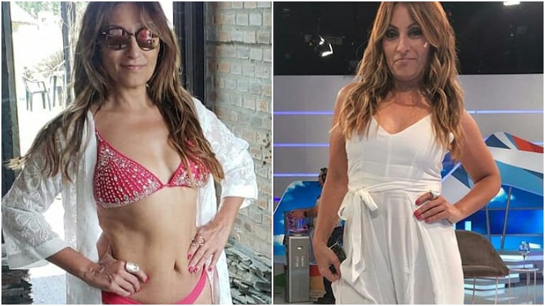 La foto de Marcela Tauro, al natural y en traje de año a los 53: Tarde ideal para probar mi bikini