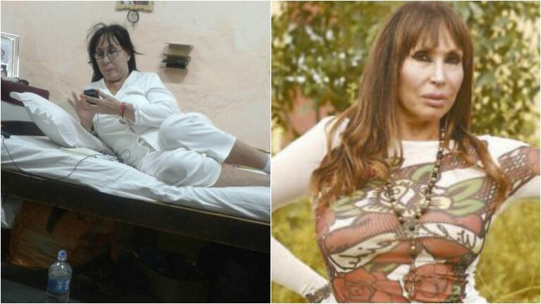 La foto de Moria Casán en la cárcel paraguaya del Buen Pastor. Foto: Web