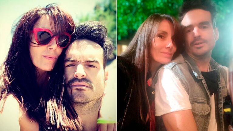 La foto del romántico ¡y súper apasionado! beso de Viviana Saccone y su joven novio español