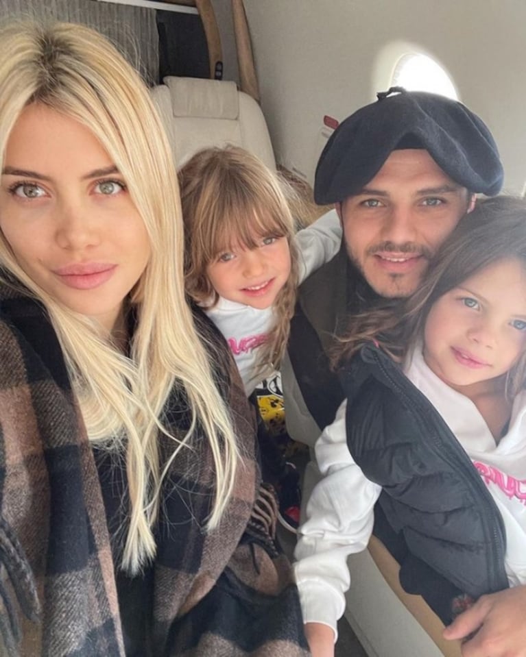 La foto familiar de Mauro Icardi con Wanda Nara que confirmaría su reconciliación: "Hogar dulce hogar"