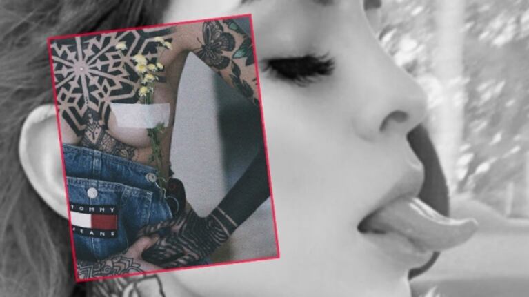 La foto hot de Cande Tinelli junto a una particular frase: "Qué cosa más aterradora es ser vos misma"