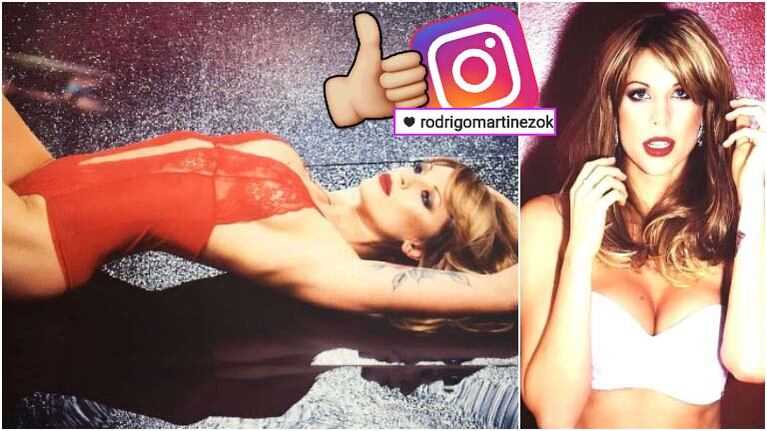 La foto hot de Juliana Giambroni que generó el "me gusta" de su excuñado (Fotos: Instagram)