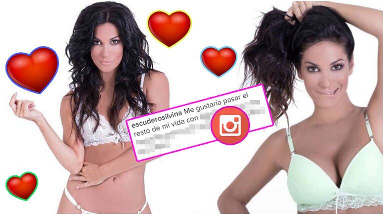 La foto hot de Silvina Escudero con reflexión incluida (Fotos: Instagram)