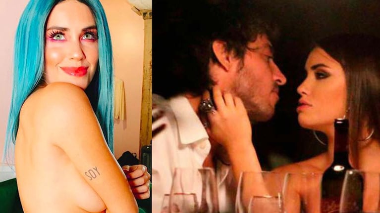 La foto hot en topless de Lali Espósito que le sacó... ¡su novio!: cabello turquesa y ojos verdes