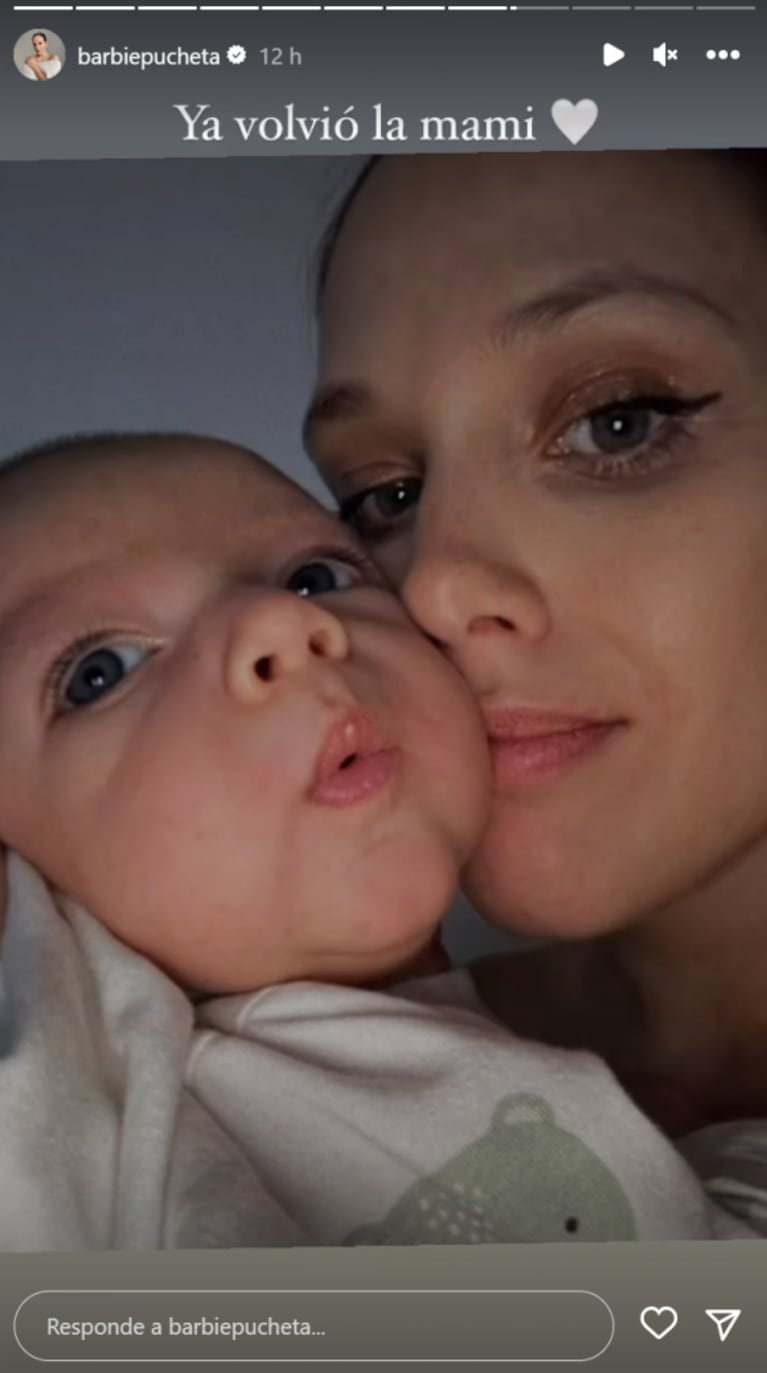 La foto más tierna de Barbie Vélez con su bebé tras haber ido a un evento: "Volvió la mami"