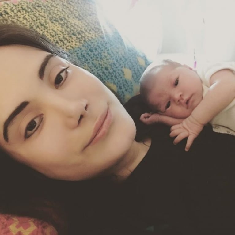 La foto más tierna de Juana Michela, la hija de Felipe Pettinato y Sofía Colasante... ¡a una semana de nacer!