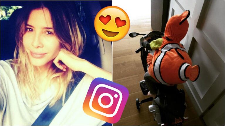 La foto más tierna de Lolo Tinelli que publicó Guillermina Valdés. Foto: Instagram