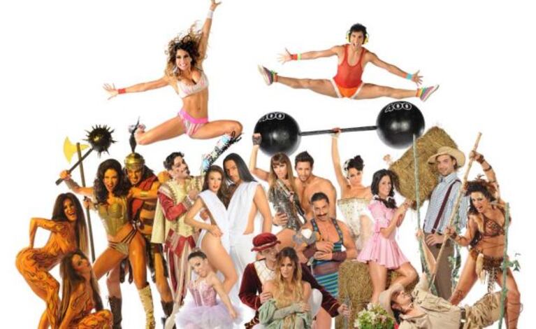 La foto oficial de las diez parejas finalistas de Bailando 2011. (Foto: Ideas del Sur)