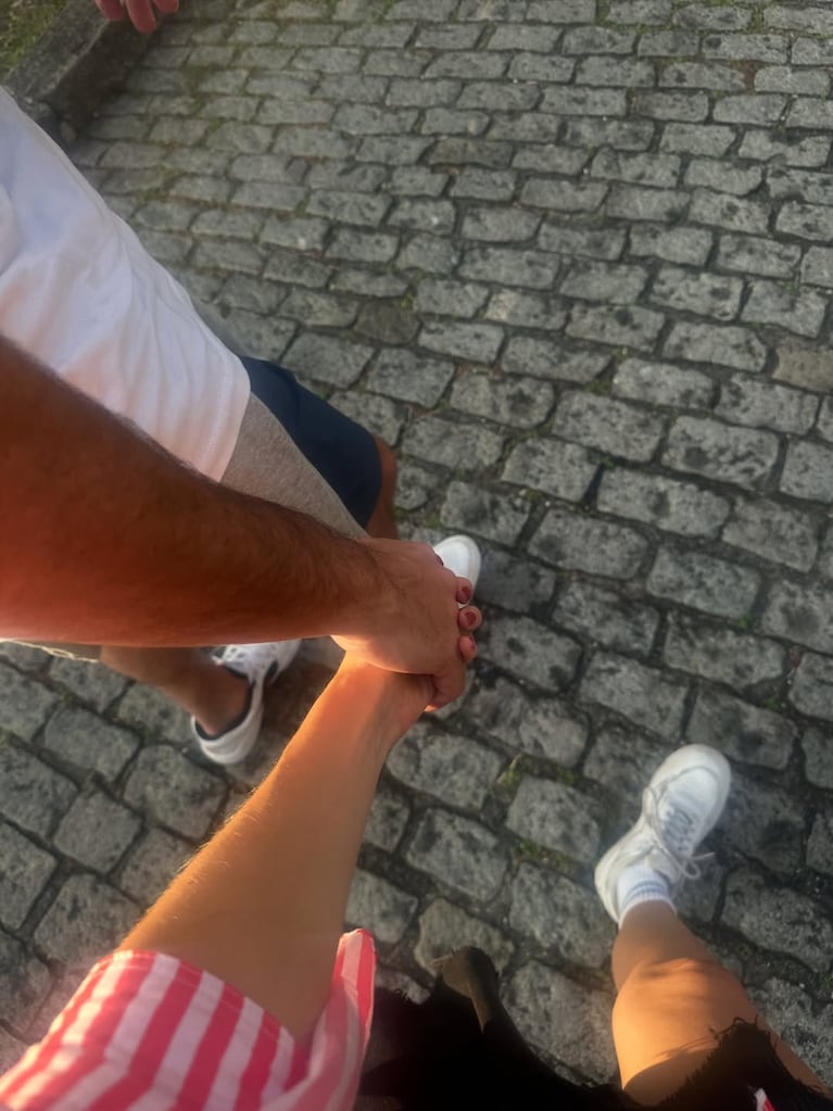 La foto que compartió Cande Molfese en sus redes (Foto: Instagram @candemolfese)