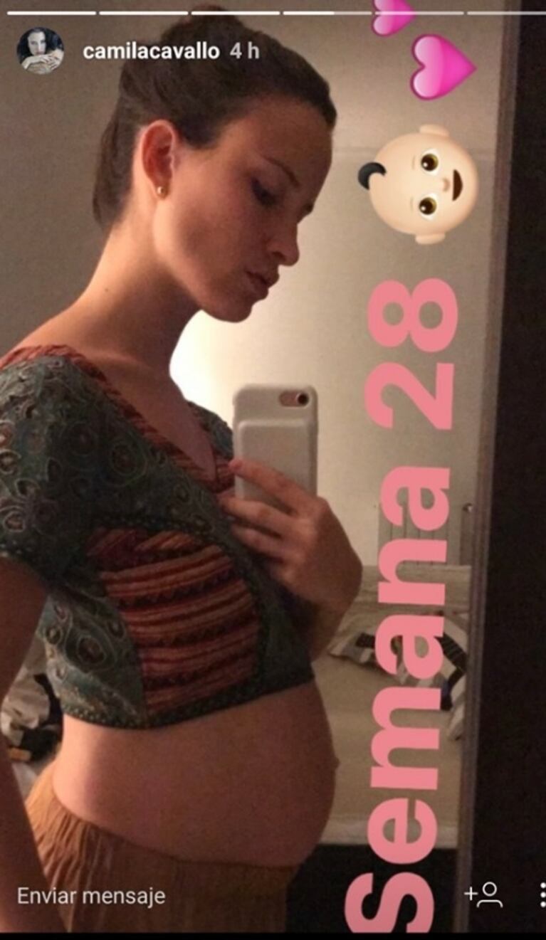 La foto retro de Camila Cavallo que publicó Mariano Martínez y el festejo por los 8 meses de relación