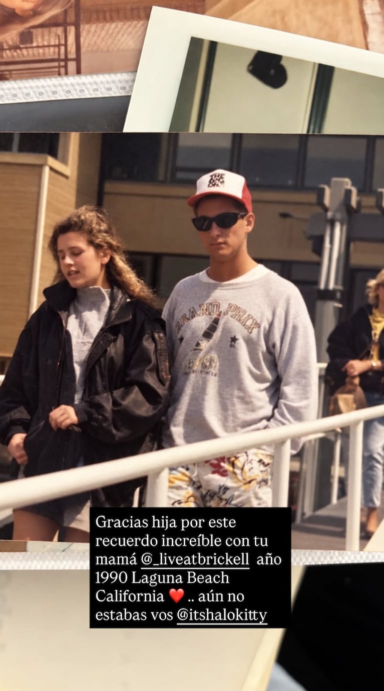 La foto retro de Luciano "El Tirri". (Foto: Instagram @lucianotirri)