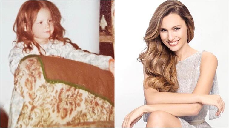 La foto retro de Pampita y un tierno recuerdo de cuando tenía 3 años (Fotos: Instagram)