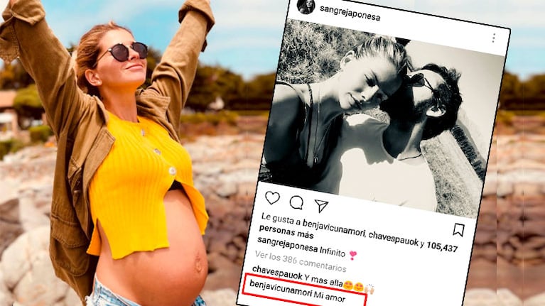 La foto romántica de la China Suárez con Benjamín Vicuña