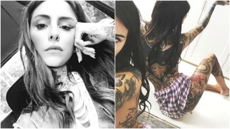 La foto sensual de Candelaria Tinelli en Instagram (Fotos: Instagram)