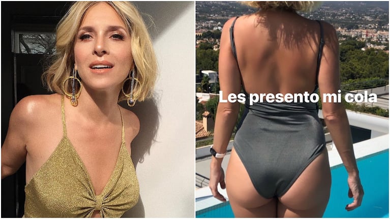 La foto sexy de Carla Peterson… ¡y los divertidos comentarios de sus amigas famosas!: Les presentó a mi cola