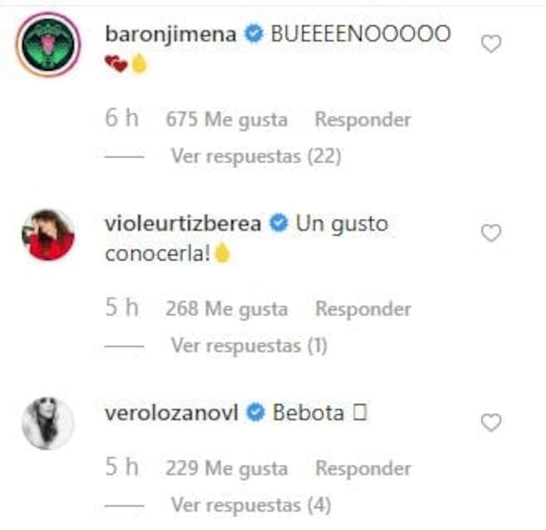 La foto sexy de Carla Peterson y los divertidos comentarios de sus amigas famosas: "Les presentó a mi cola"