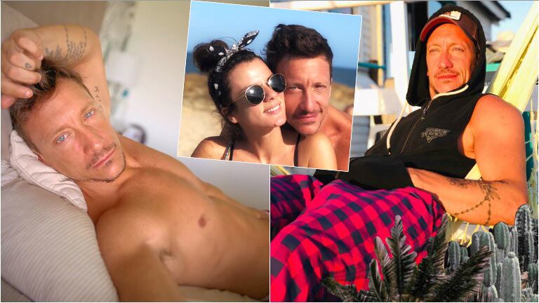 La foto sexy de Nico Vázquez desde la cama (Fotos: Instagram)