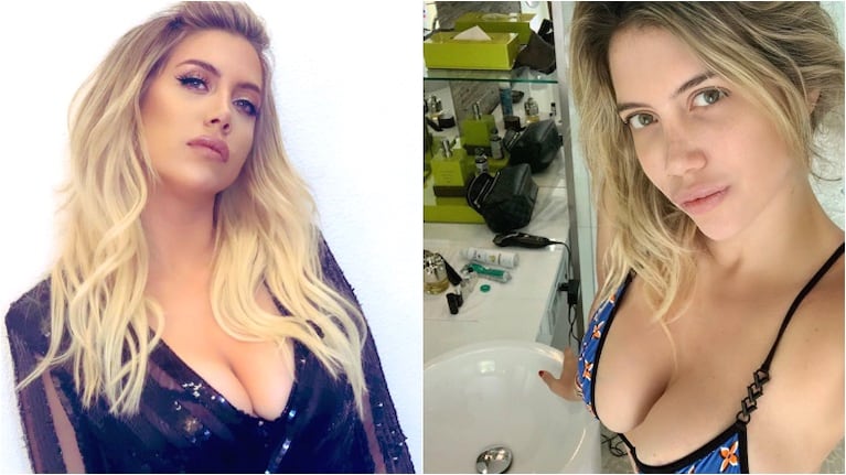 La foto sexy y al natural de Wanda Nara, en plenas vacaciones con Icardi (Fotos: Instagram)